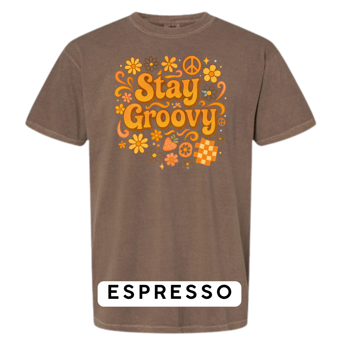 Stay Groovy Graphic T-Shirt