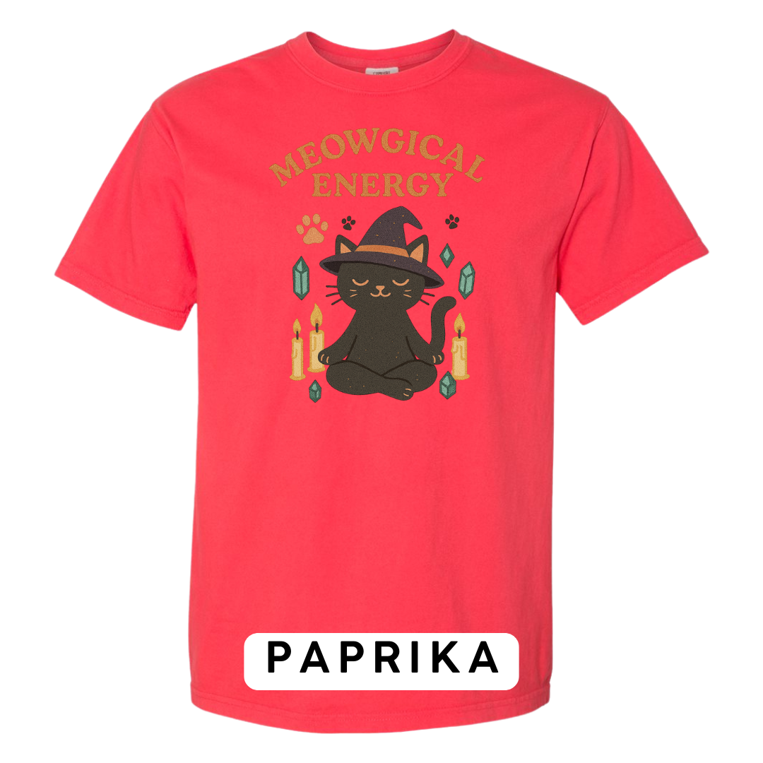 Meowgical Energy Graphic T-Shirt