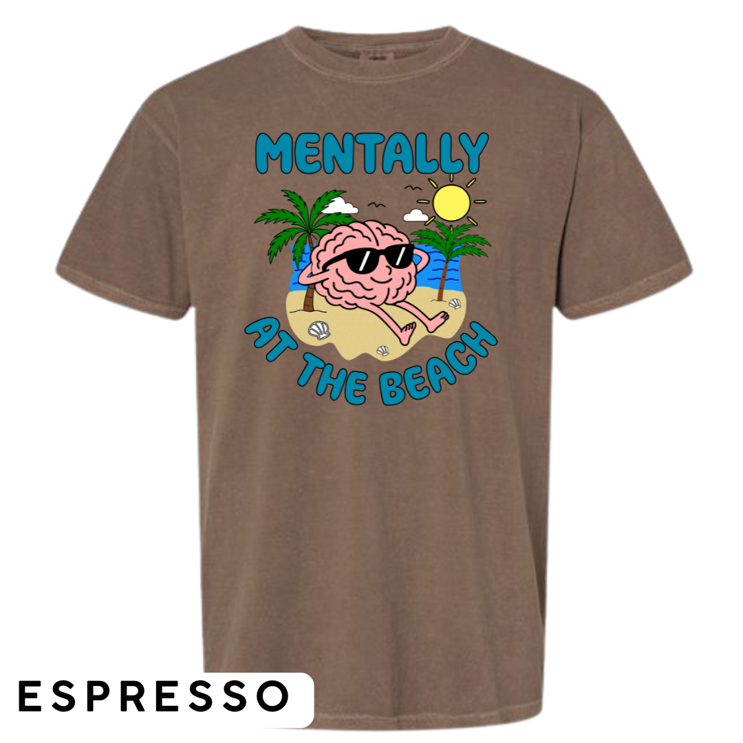 Mentally at the Beach Graphic T-Shirt