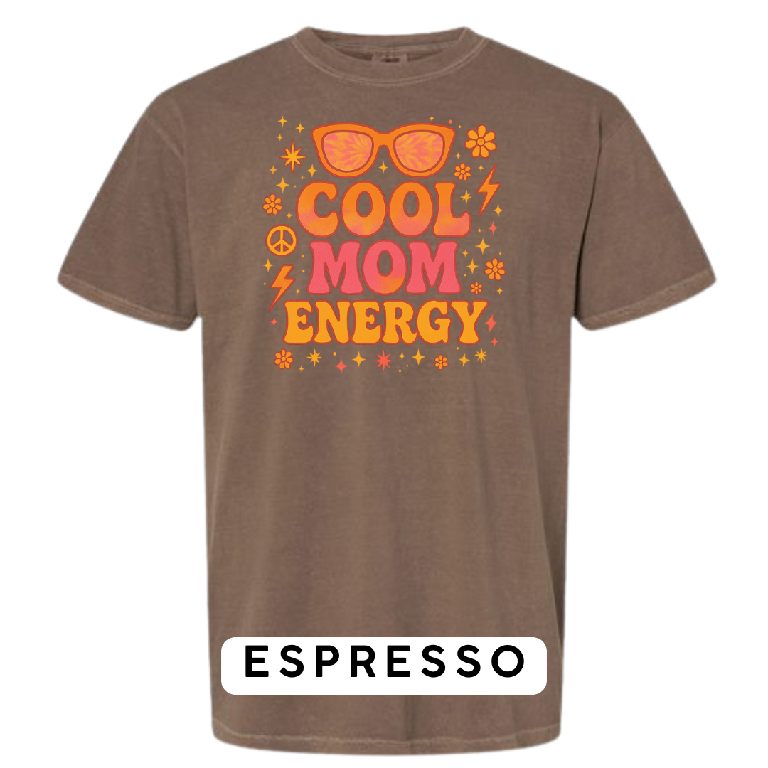 Cool Mom Energy Graphic T-Shirt