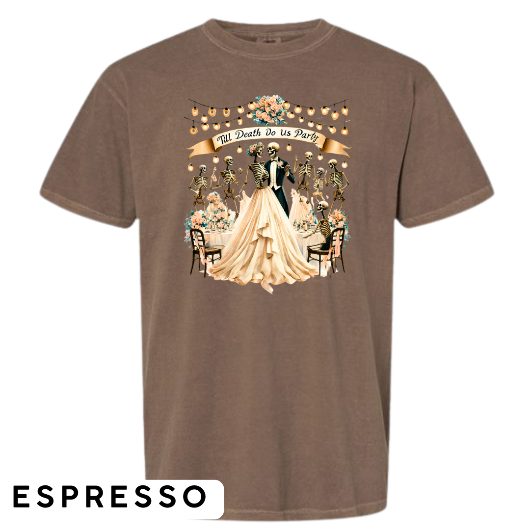 Till Death Do Us Party Graphic T-Shirt