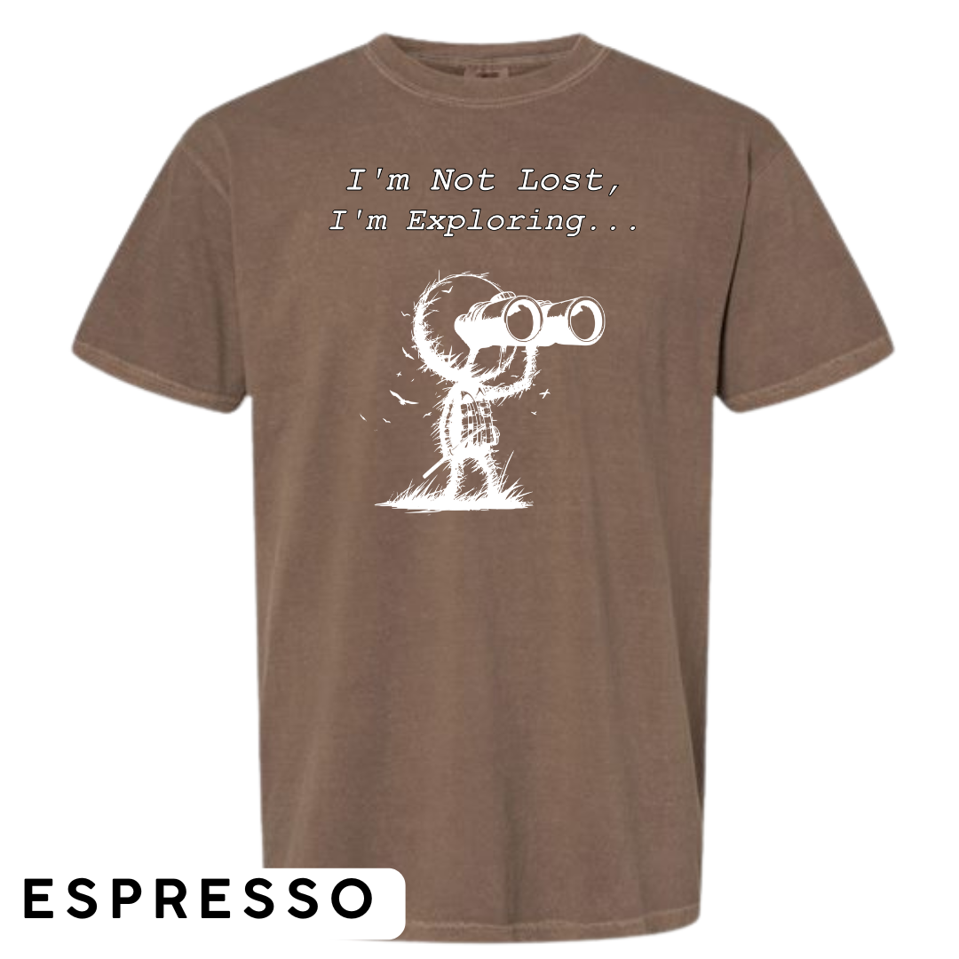 I'm Not Lost, I'm Exploring Graphic T-Shirt