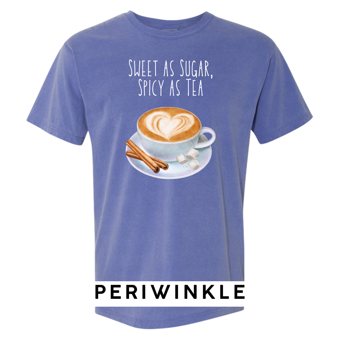 Sweet as Sugar, Spicy as Tea Graphic T-Shirt