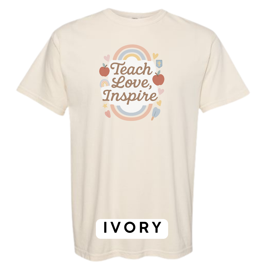 Teach Love Inspire Graphic T-Shirt