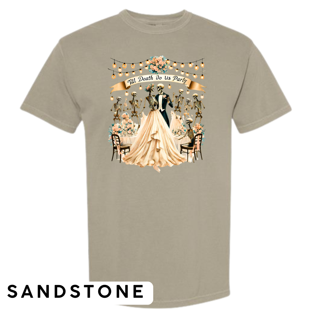Till Death Do Us Party Graphic T-Shirt