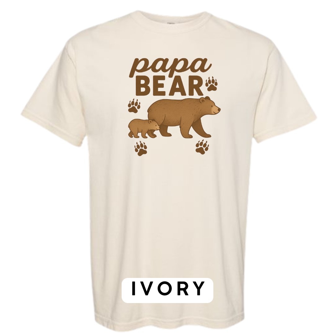 Papa Bear Graphic T-Shirt