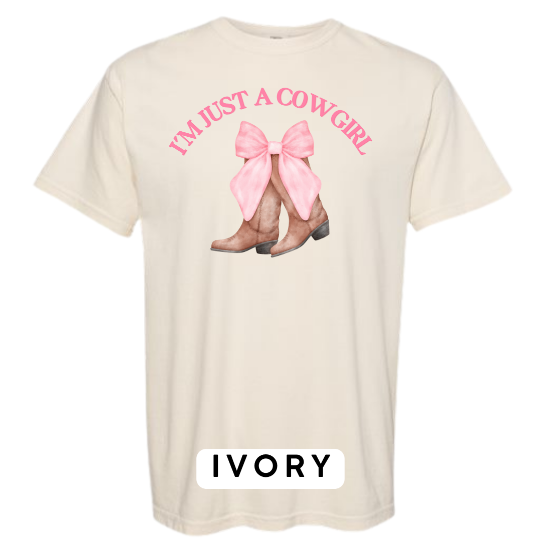 I’m Just a Cowgirl Graphic T-Shirt
