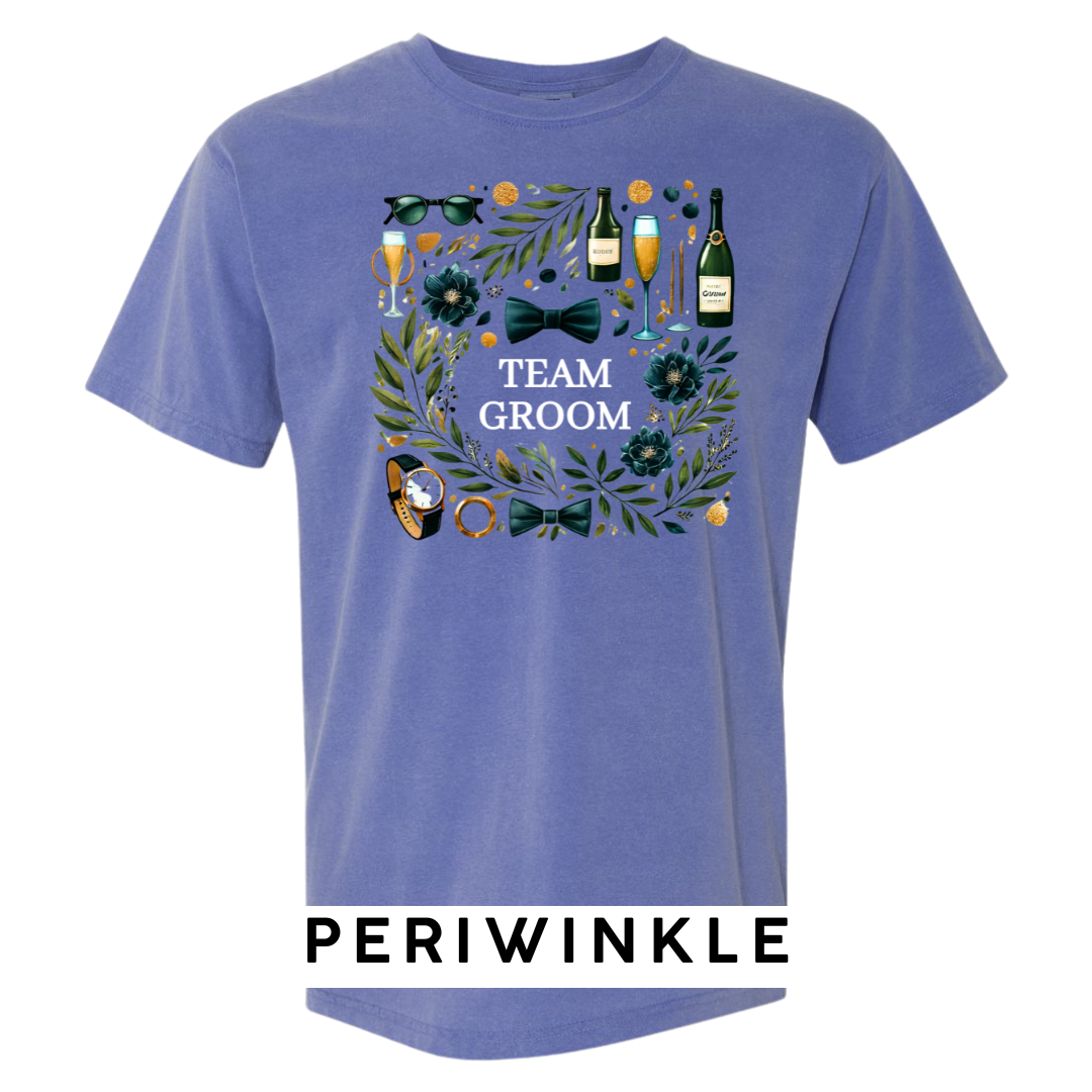 Team Groom Wedding Party T-Shirt