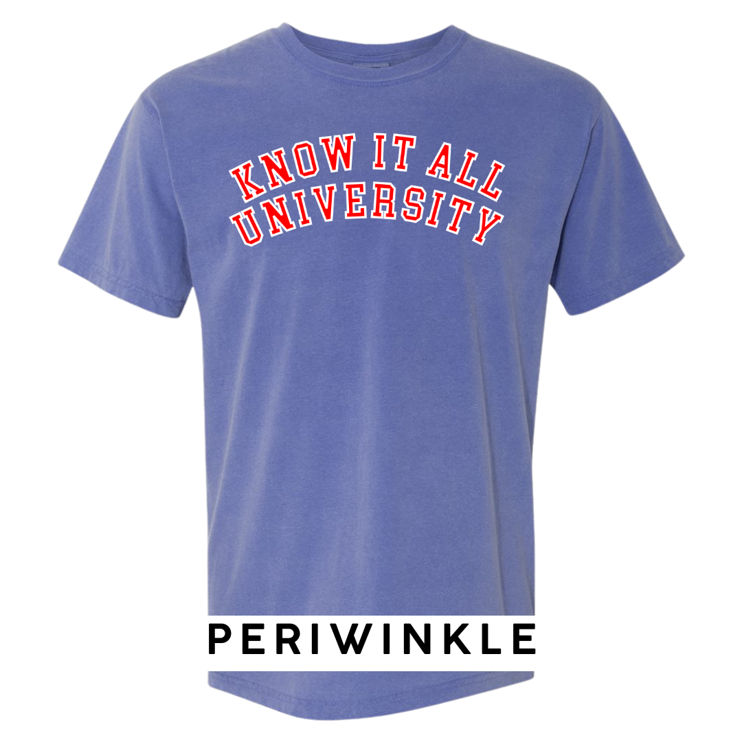 Know It All University Graphic T-Shirt