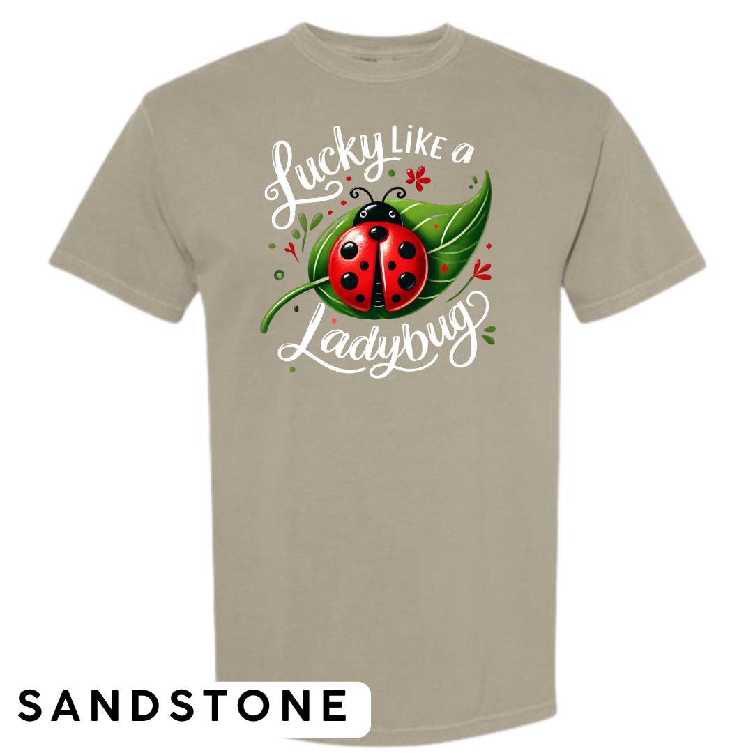 Lucky Like a Ladybug Graphic T-Shirt