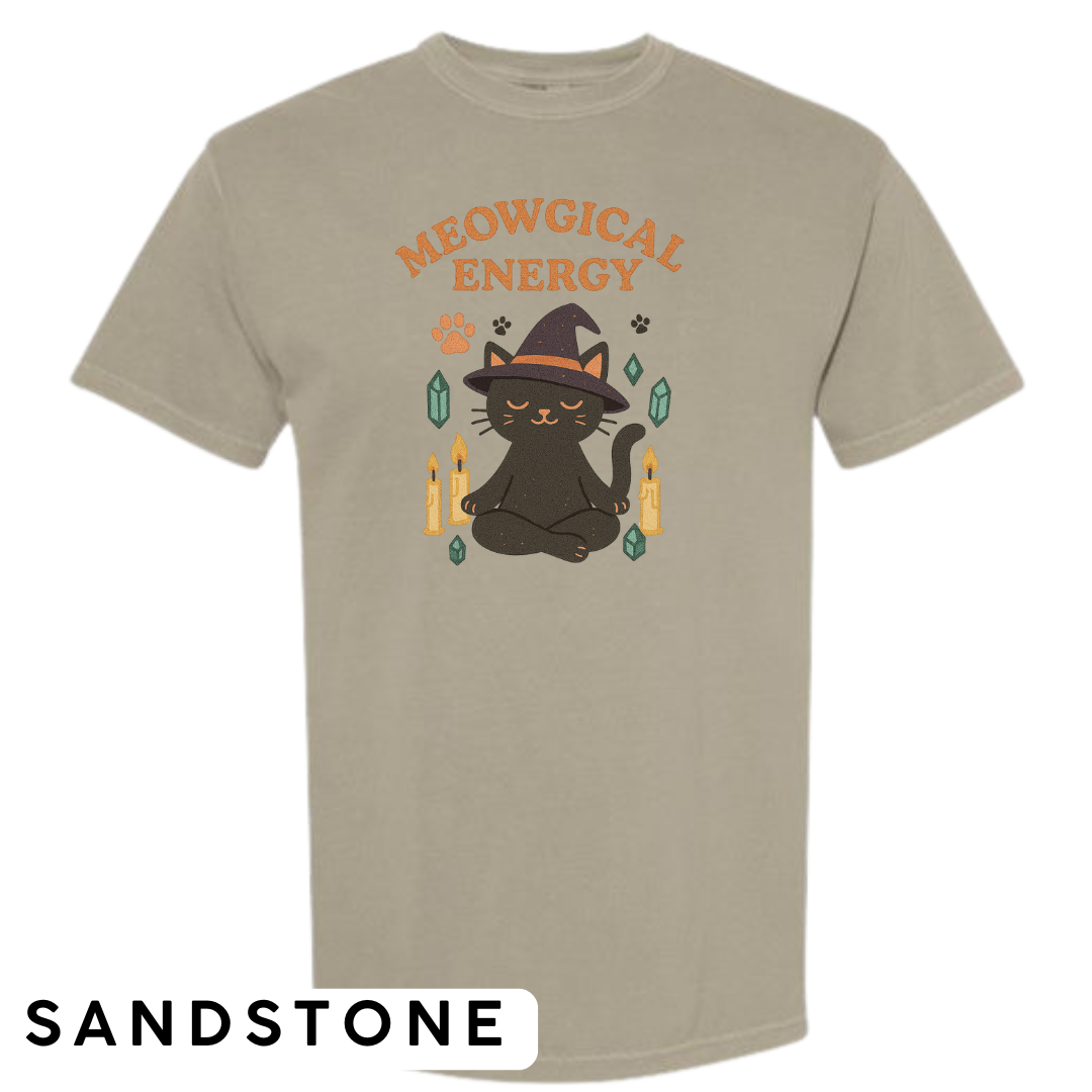 Meowgical Energy Graphic T-Shirt