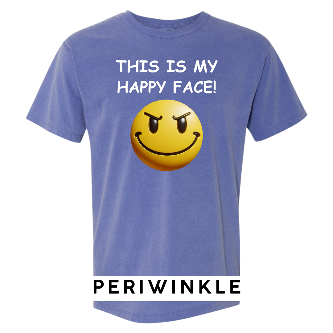 This Is My Happy Face Graphic T-Shirt