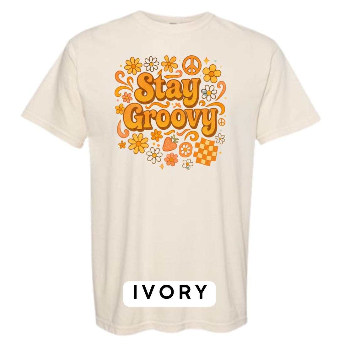 Stay Groovy Graphic T-Shirt