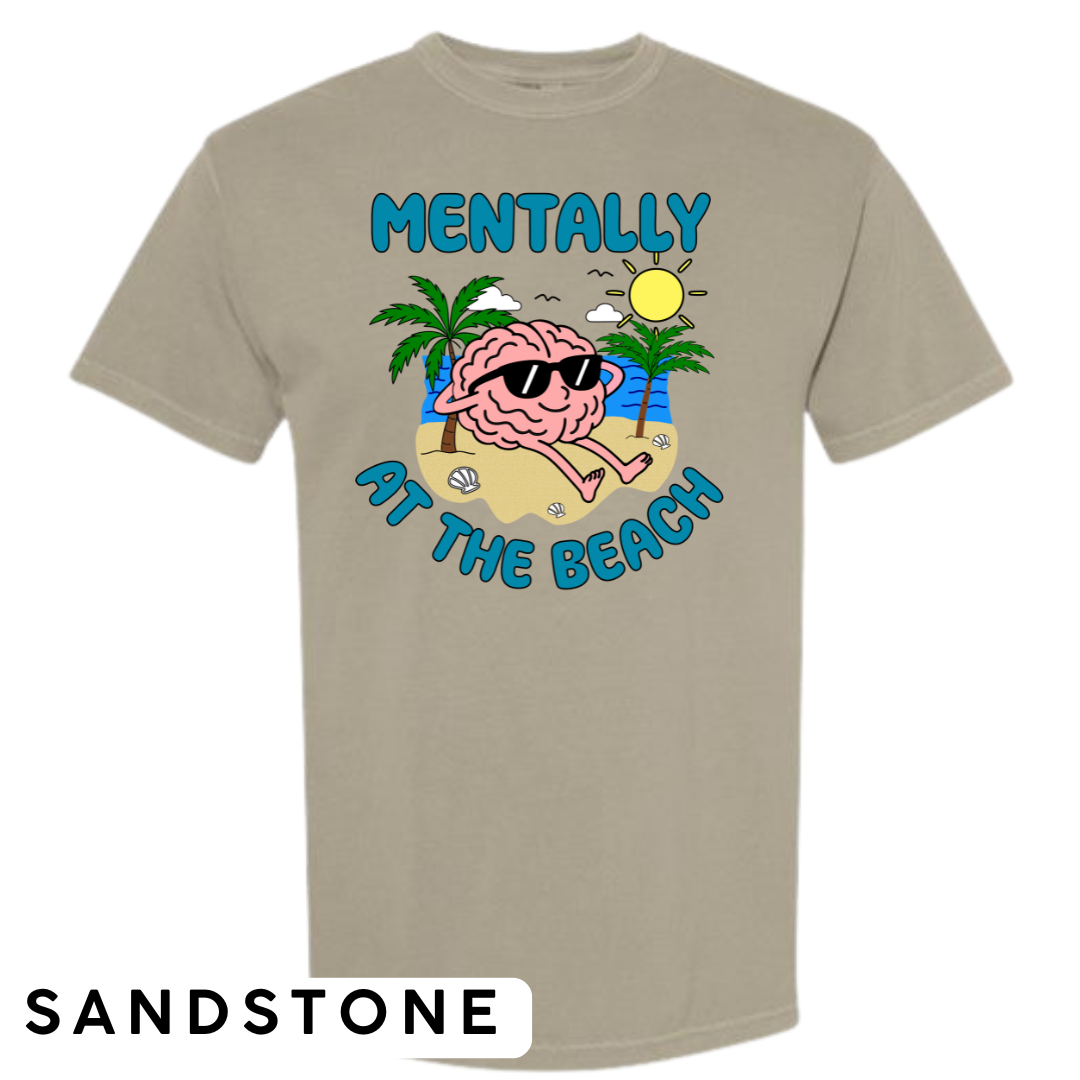 Mentally at the Beach Graphic T-Shirt