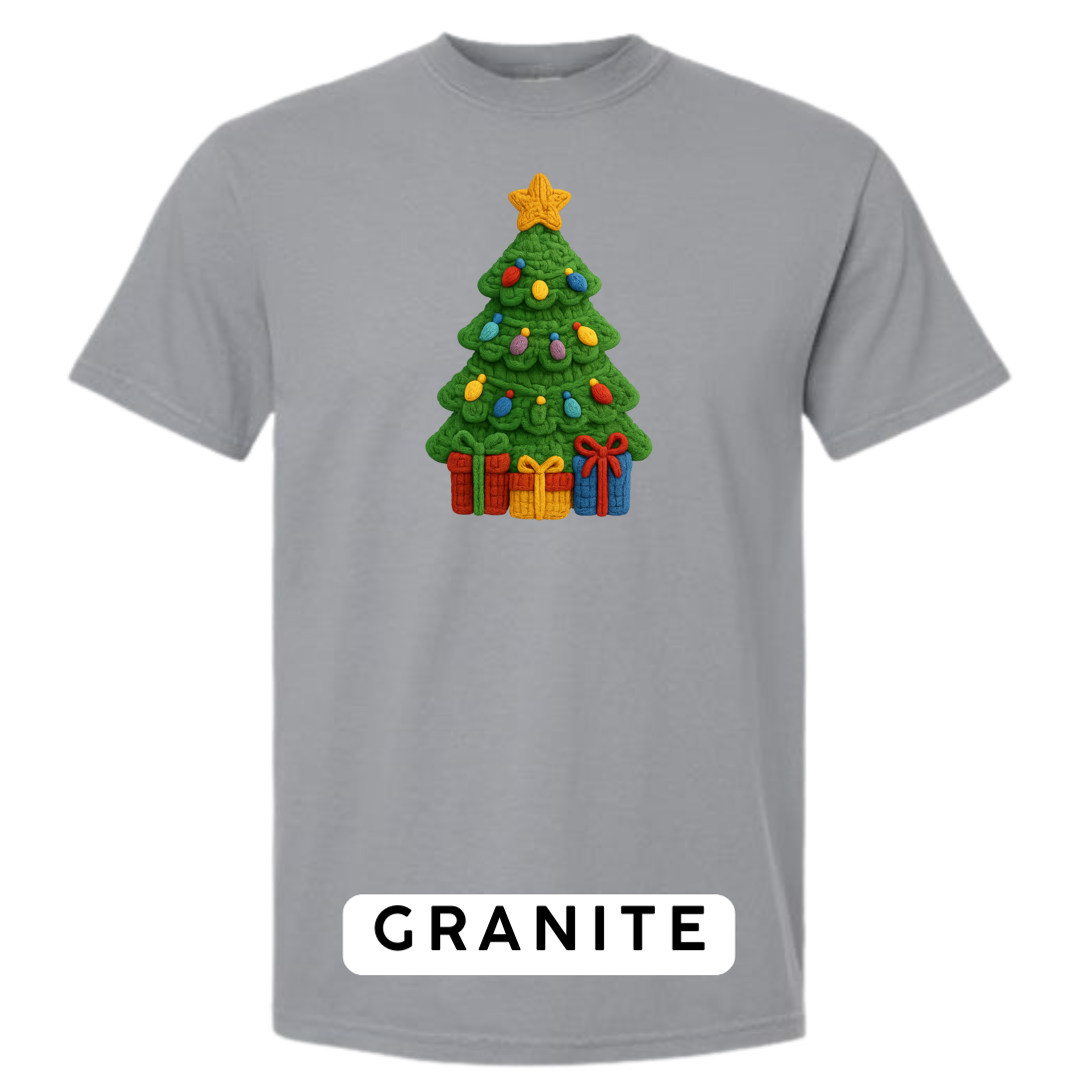 Christmas Tree with Presents (Crochet)