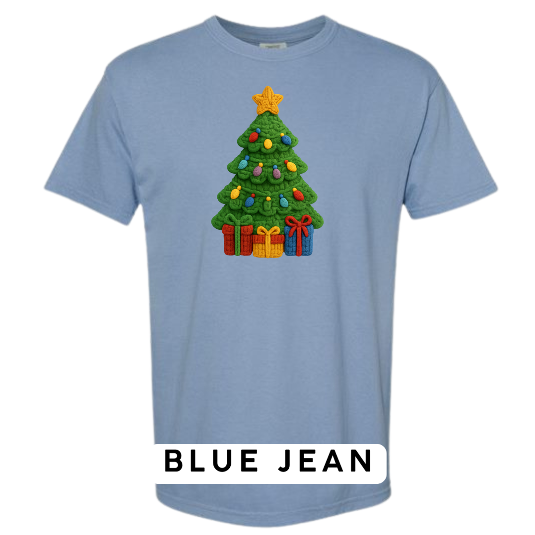 Christmas Tree with Presents (Crochet)