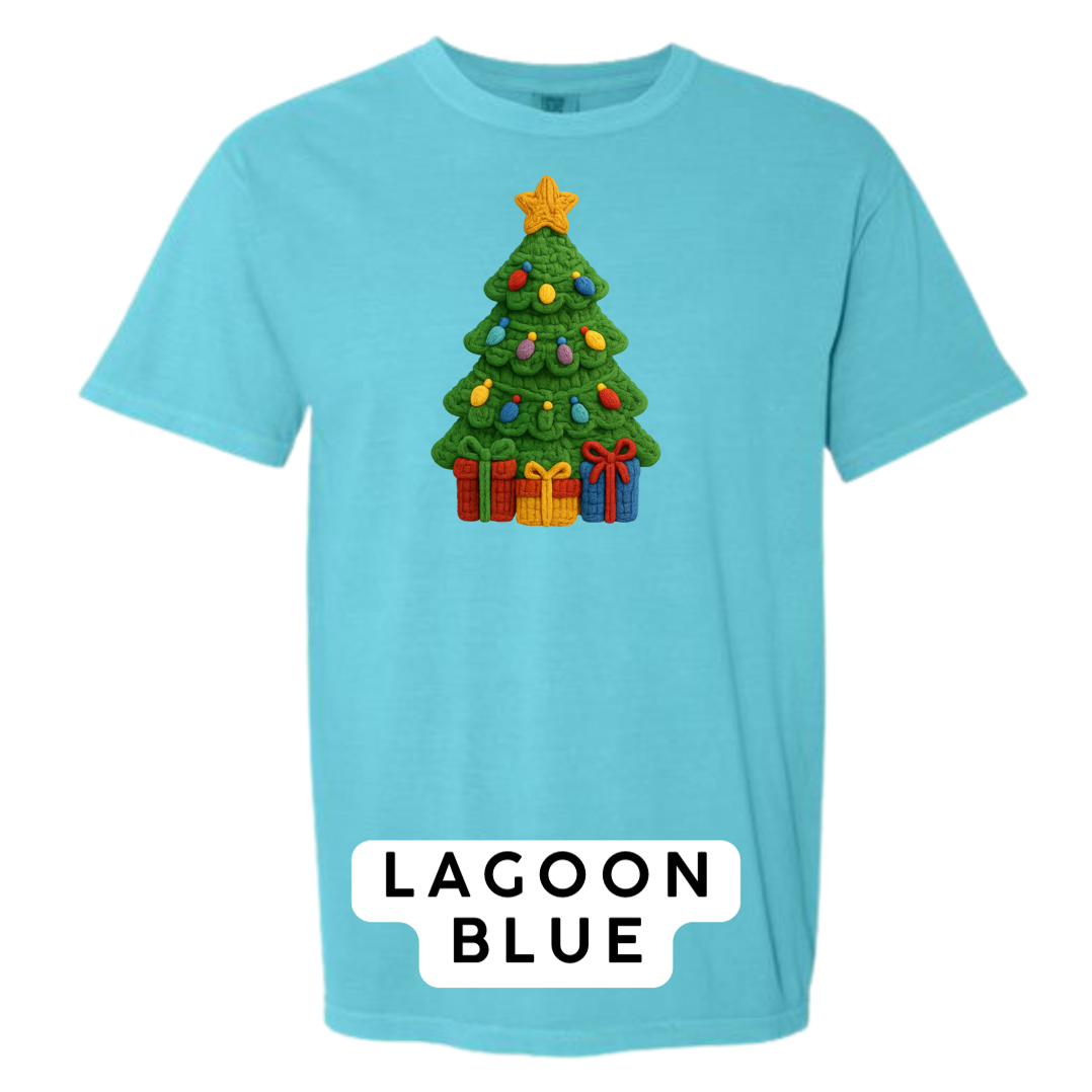 Christmas Tree with Presents (Crochet)