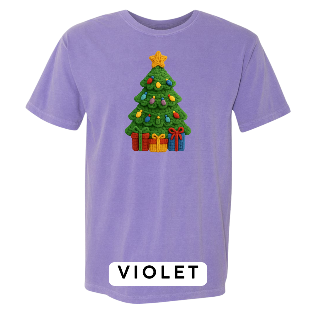 Christmas Tree with Presents (Crochet)