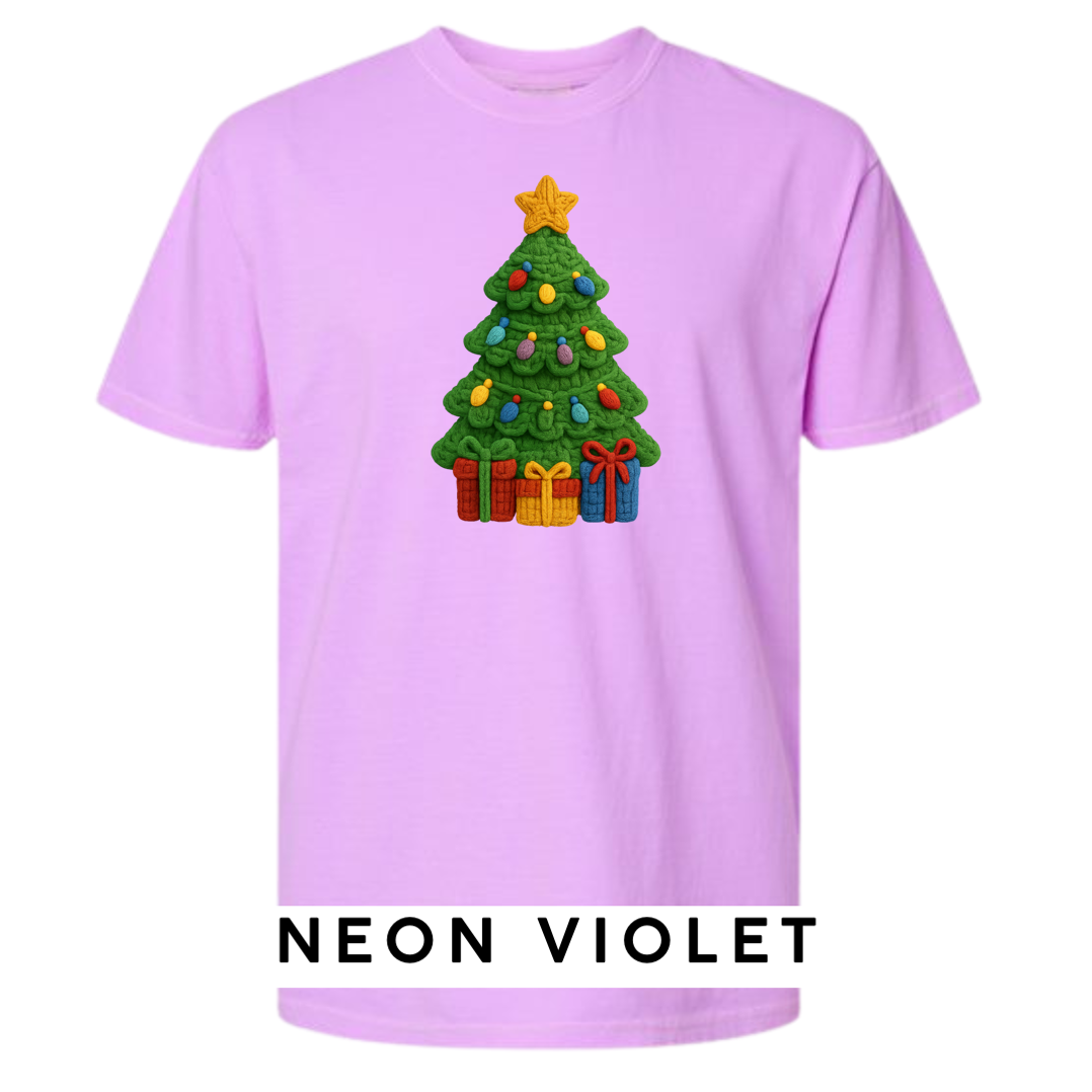 Christmas Tree with Presents (Crochet)