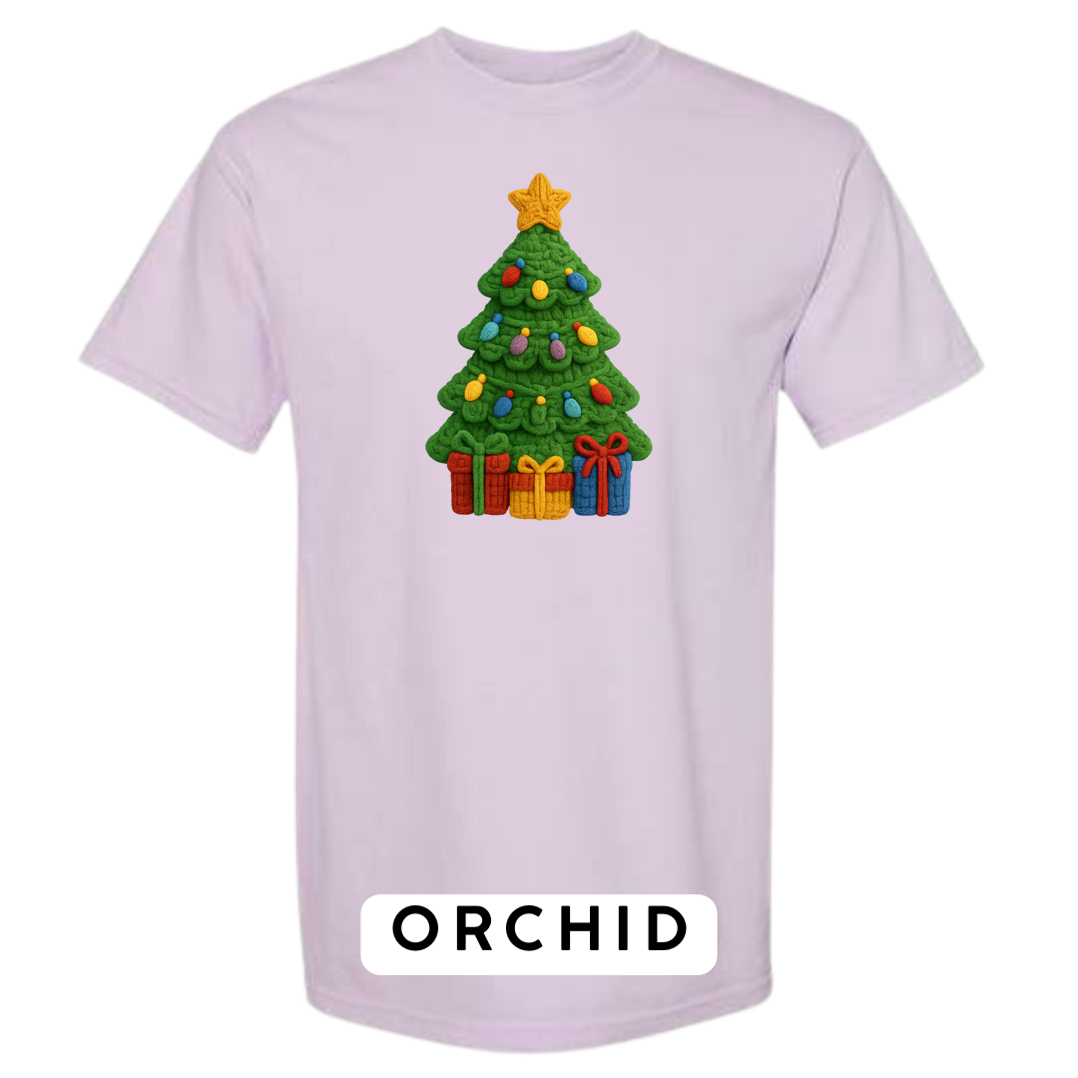 Christmas Tree with Presents (Crochet)