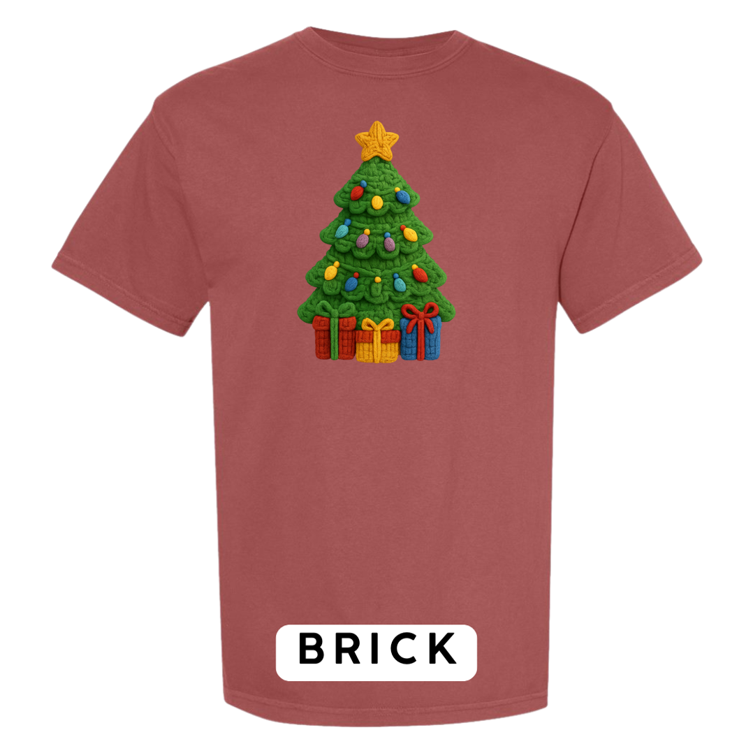 Christmas Tree with Presents (Crochet)