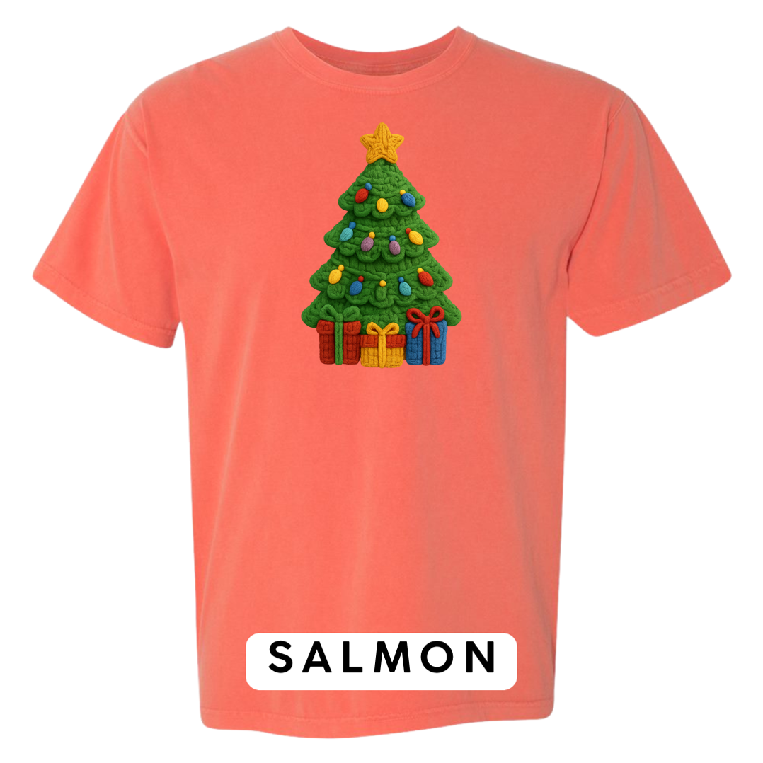 Christmas Tree with Presents (Crochet)