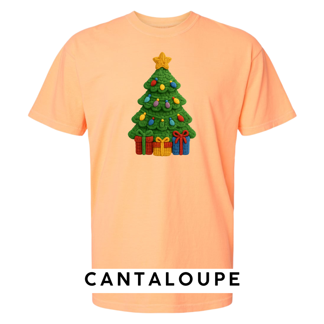 Christmas Tree with Presents (Crochet)