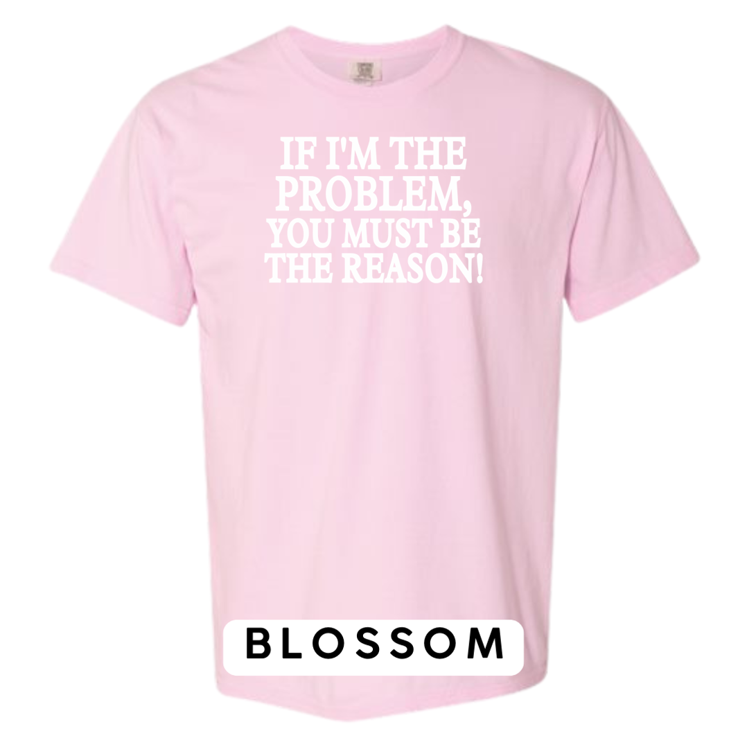 If I'm the Problem, You must be the Reason!