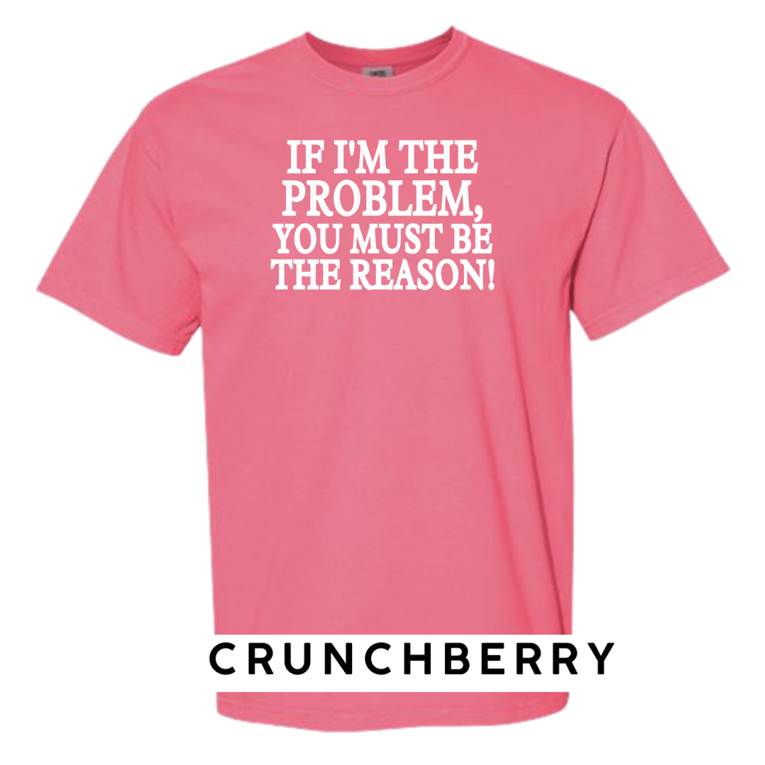 If I'm the Problem, You must be the Reason!