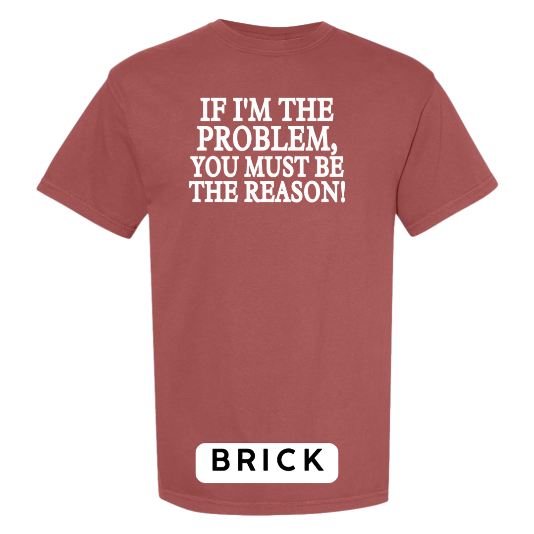 If I'm the Problem, You must be the Reason!