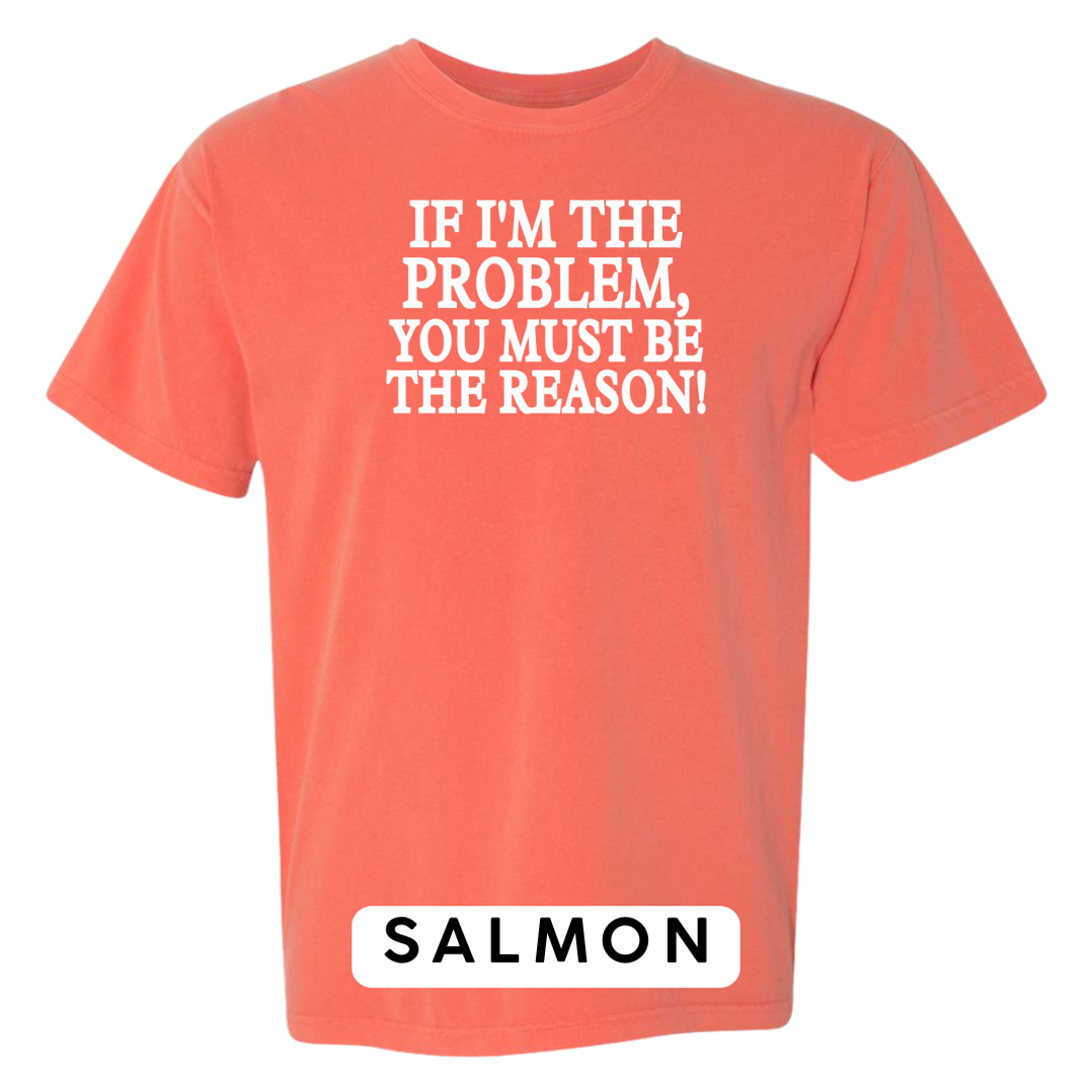 If I'm the Problem, You must be the Reason!