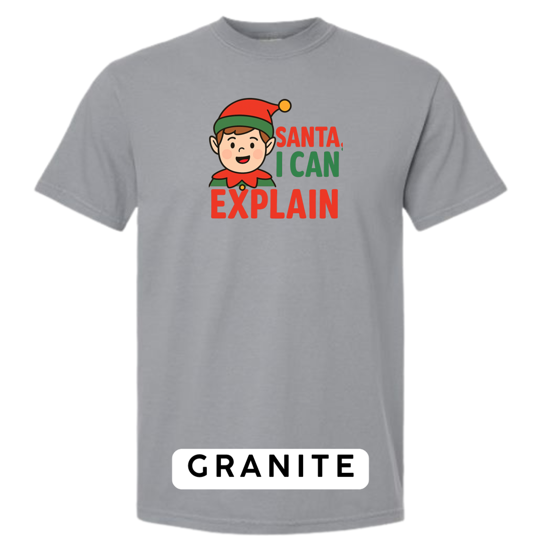 Santa, I can Explain