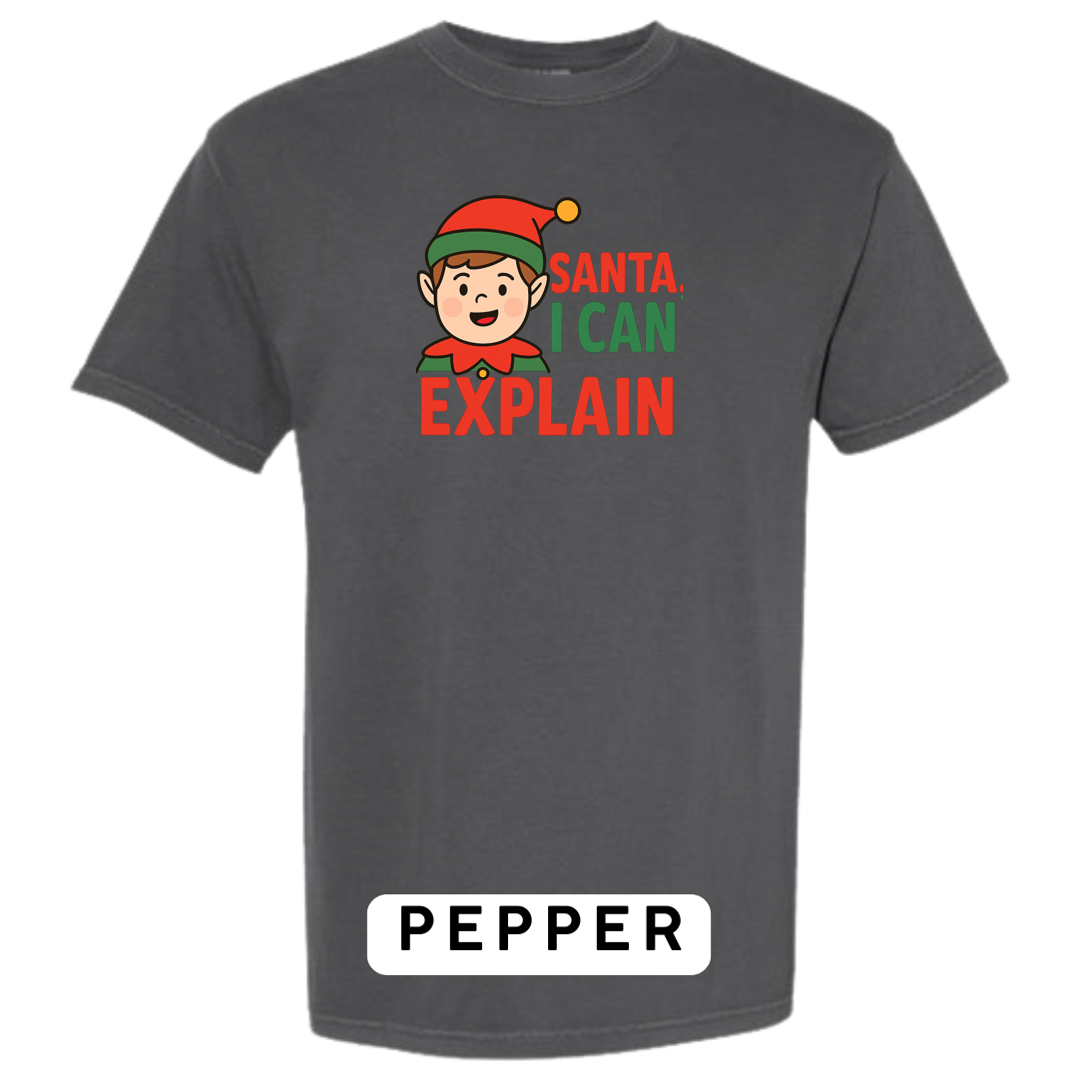 Santa, I can Explain