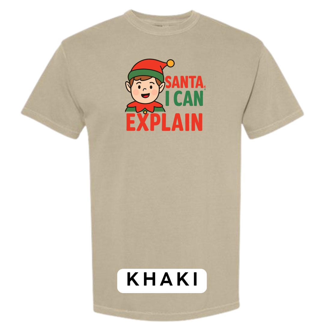 Santa, I can Explain