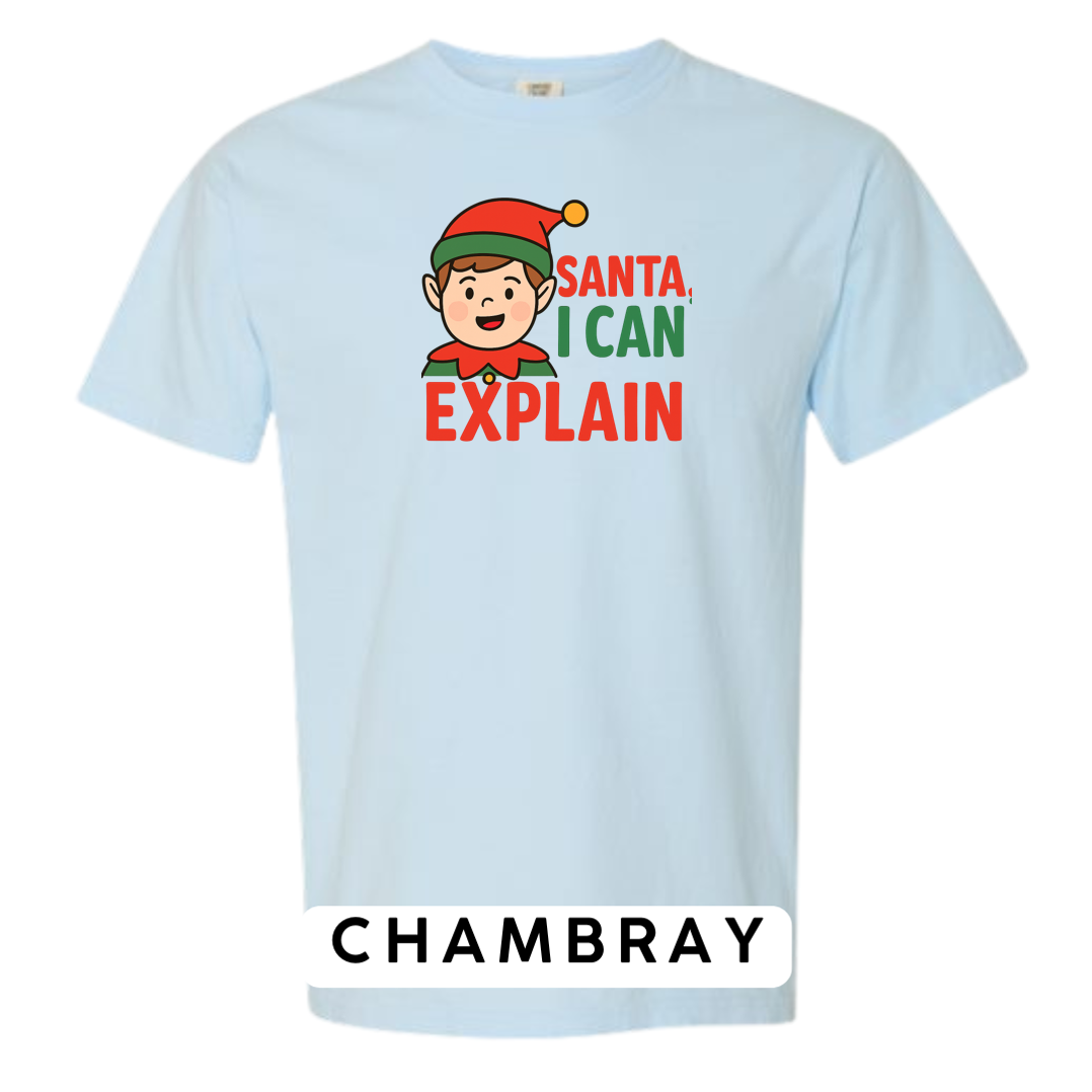 Santa, I can Explain