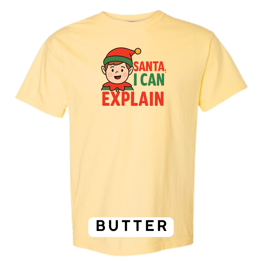 Santa, I can Explain