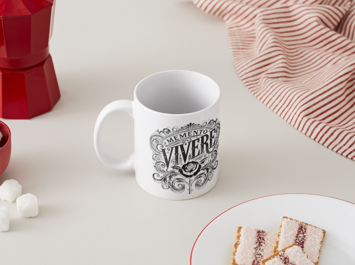 Memento Vivere Mug