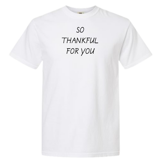 So Thankful For You - Black