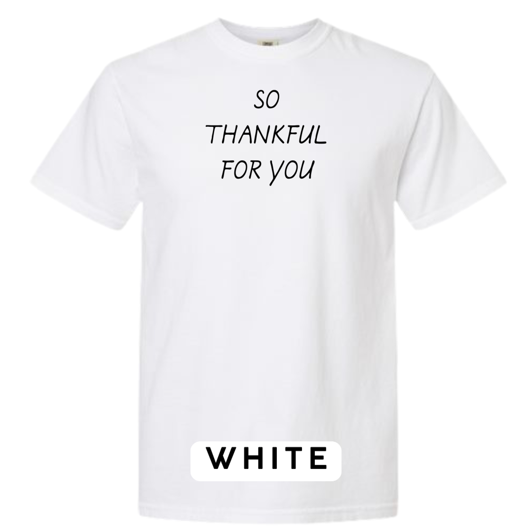 So Thankful For You - Black