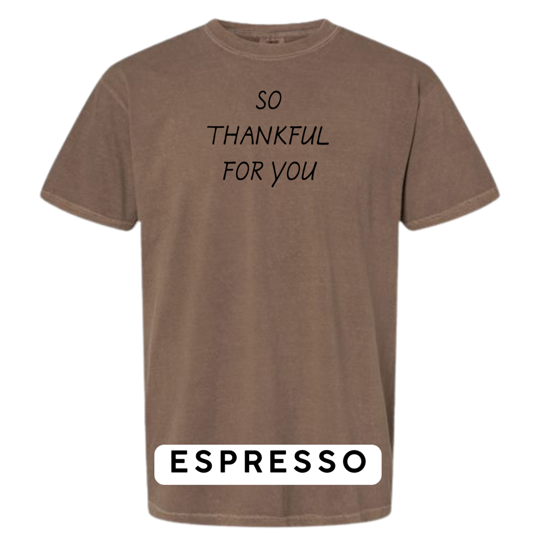 So Thankful For You - Black