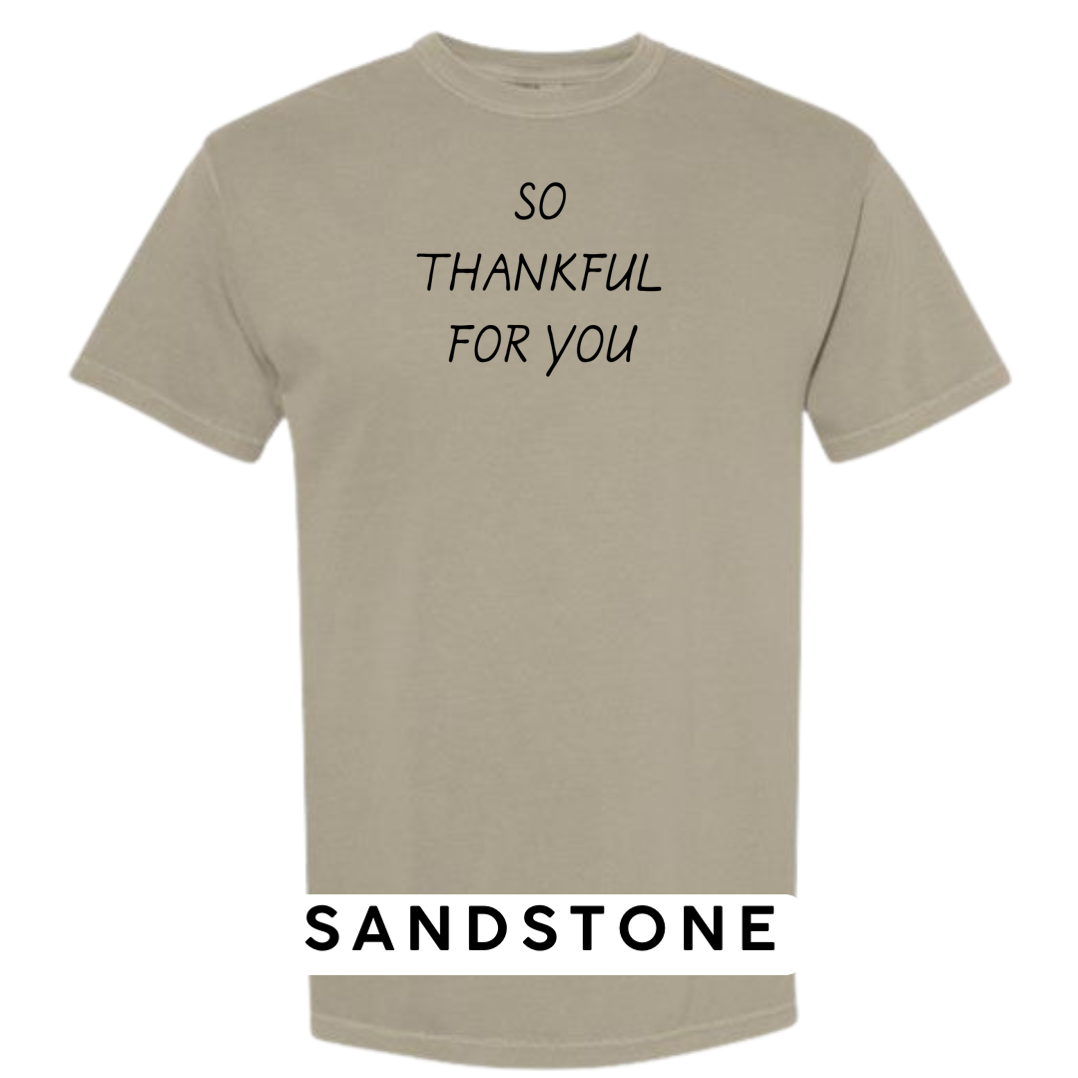 So Thankful For You - Black