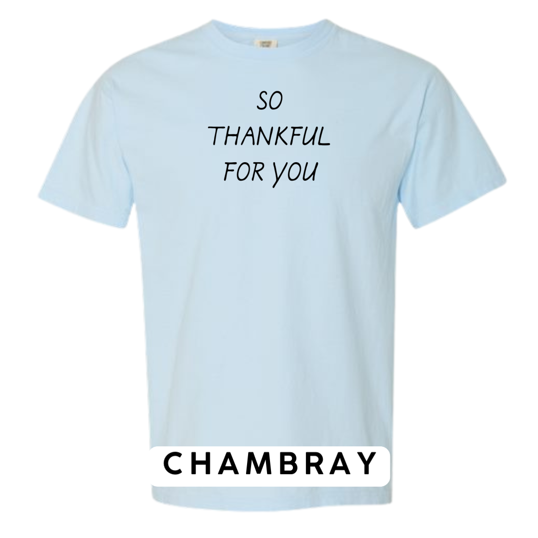 So Thankful For You - Black