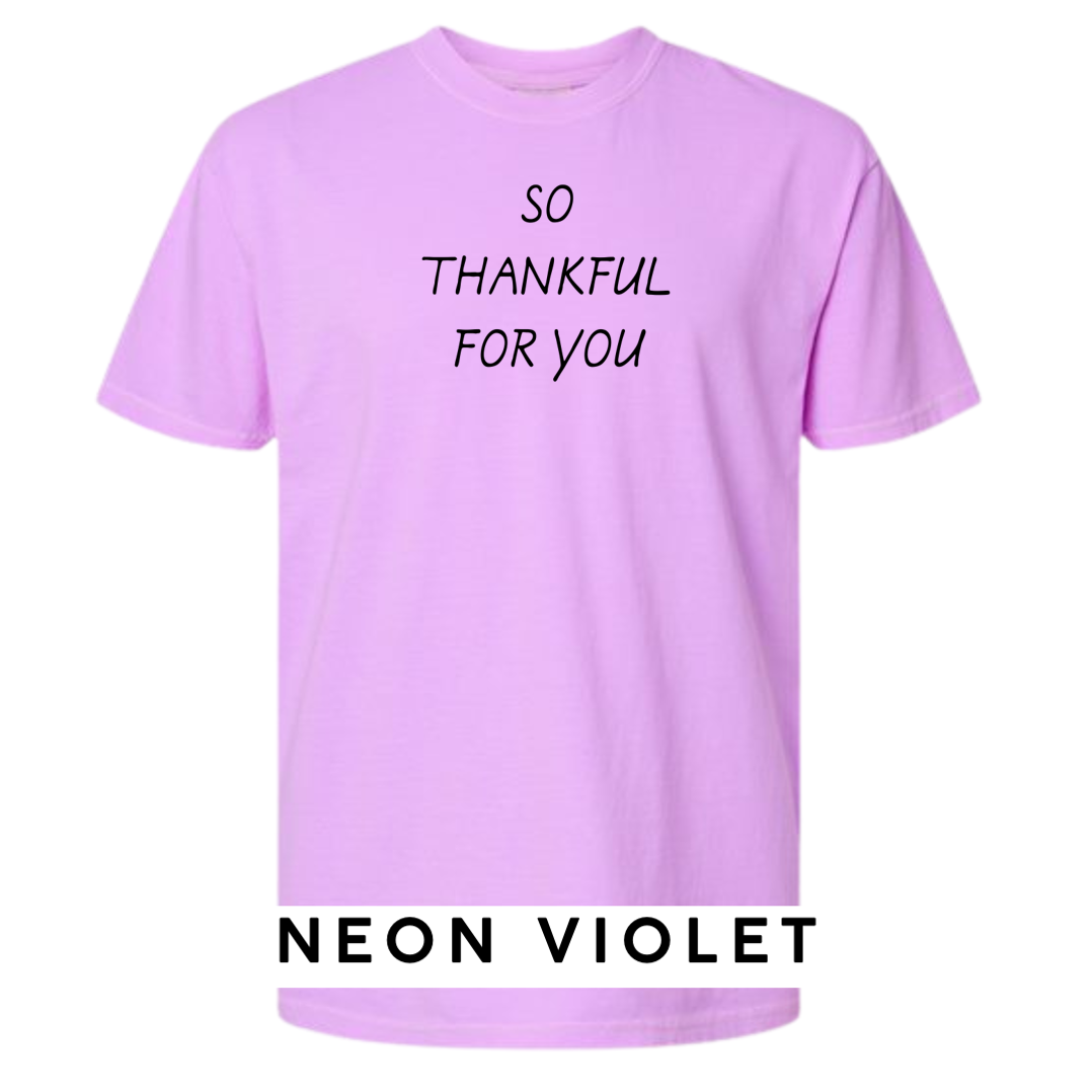 So Thankful For You - Black