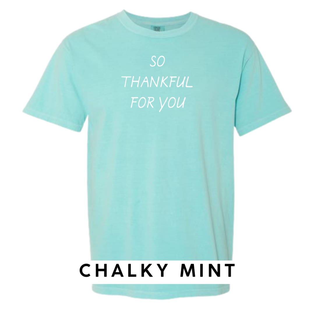 So Thankful For You - White